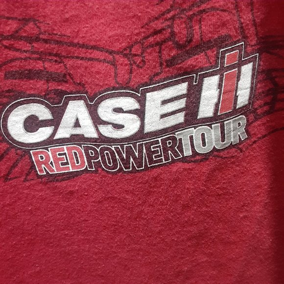 Mens Case IH Red Power Tour 2011 T Shirt in size XL - Picture 3 of 5